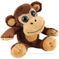 plush monkeys, monkey plush toy, big eye plush monkey